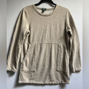 Roots 3/4 sleeve  speckle colour long cotton sweatshirt Sz XS